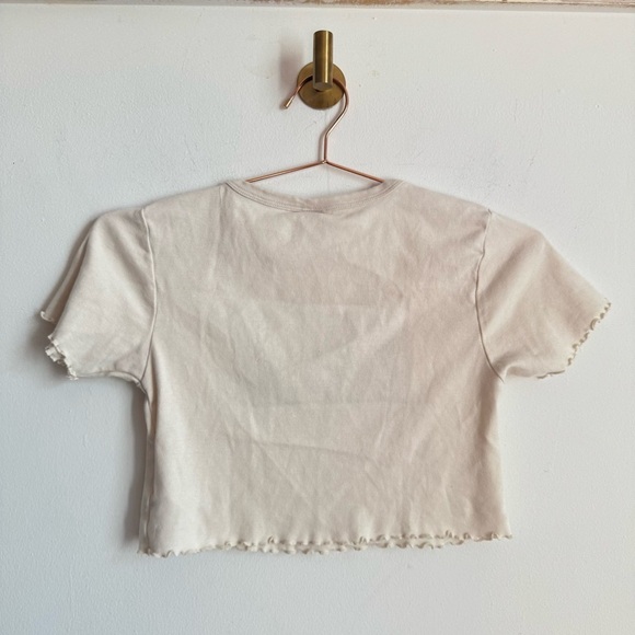 UO Starcrossed Lettuce Edge Baby T-Shirt M - Picture 5 of 6